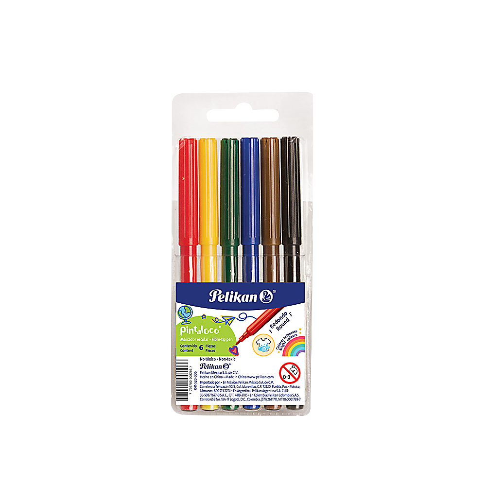 Marcador Pelikan Pintaloco Jr x 24 colores