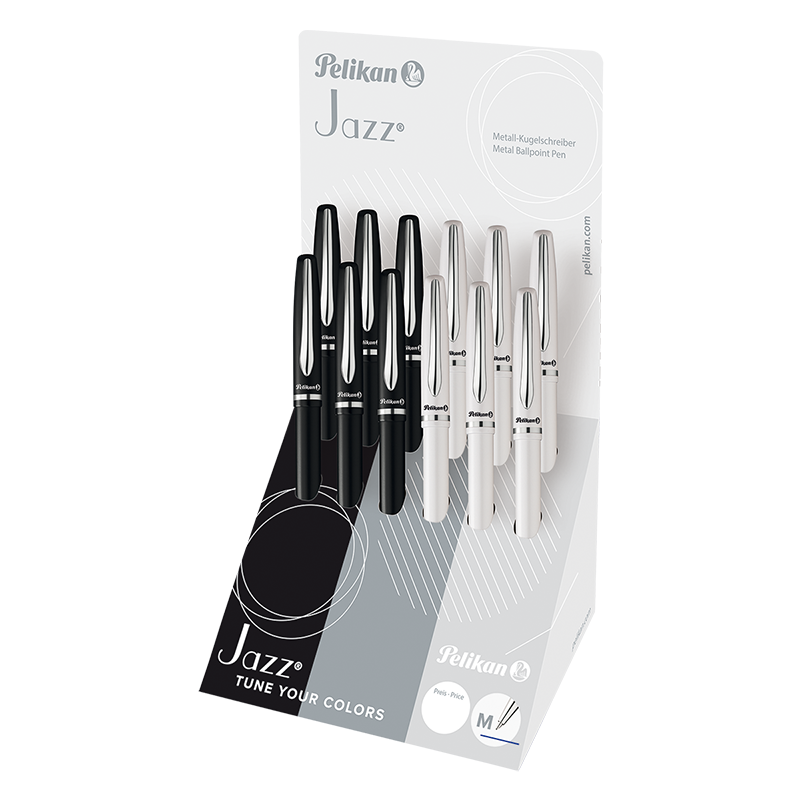 Bolígrafo Jazz Elegance surtido x12 piezas