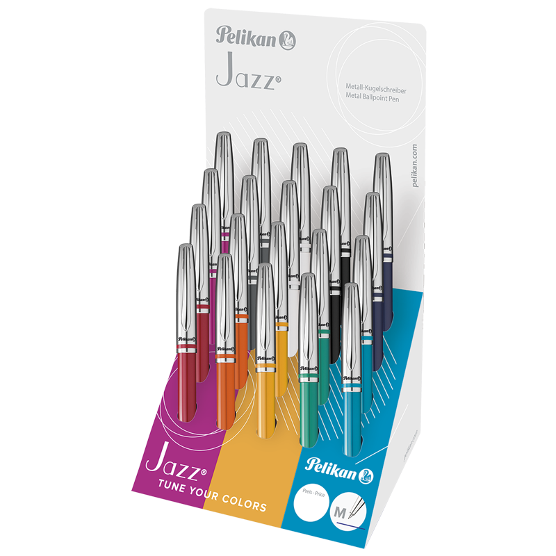 Bolígrafo Jazz Classic surtido x20 piezas