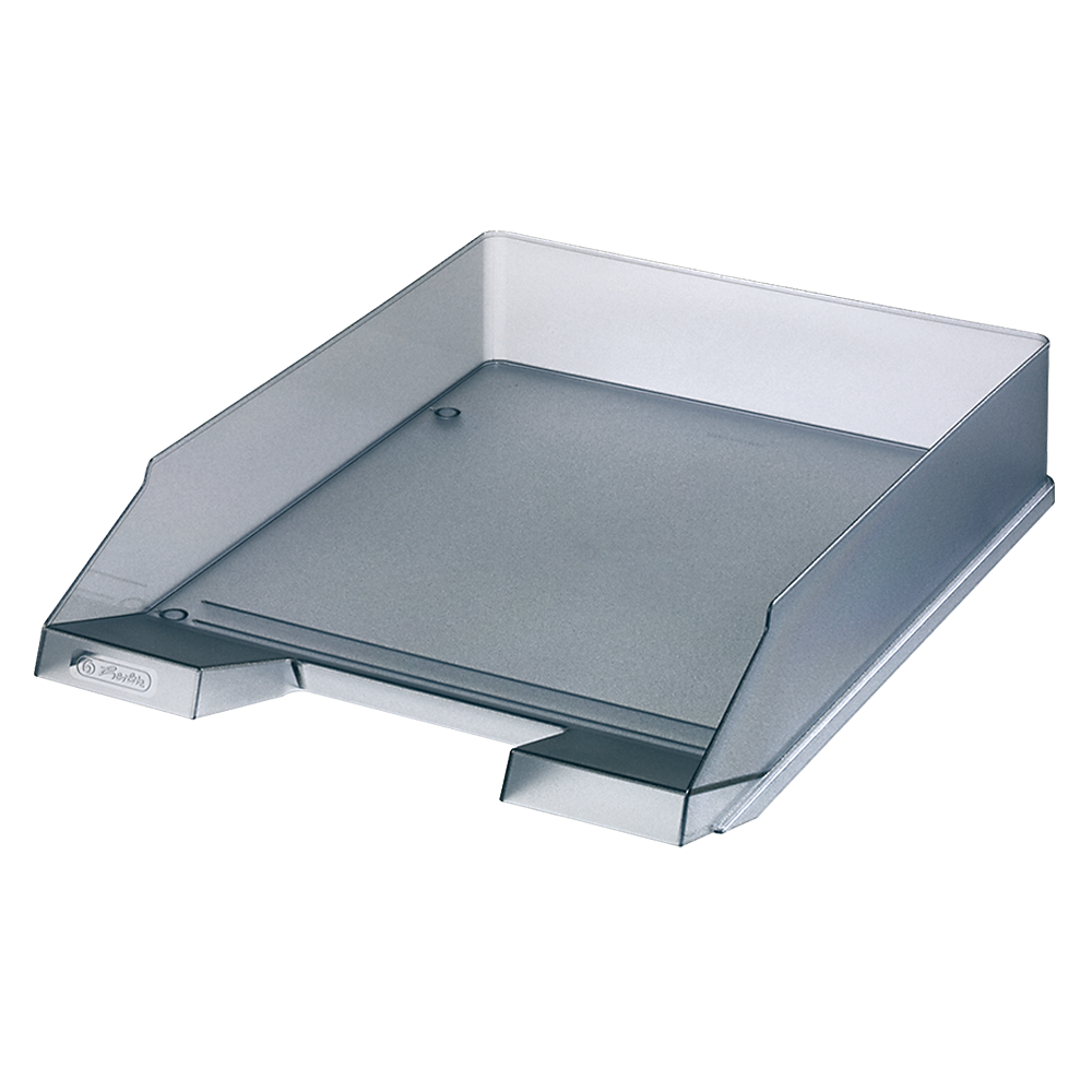 Bandeja Herlitz Gris Trasl. - x5 unidades