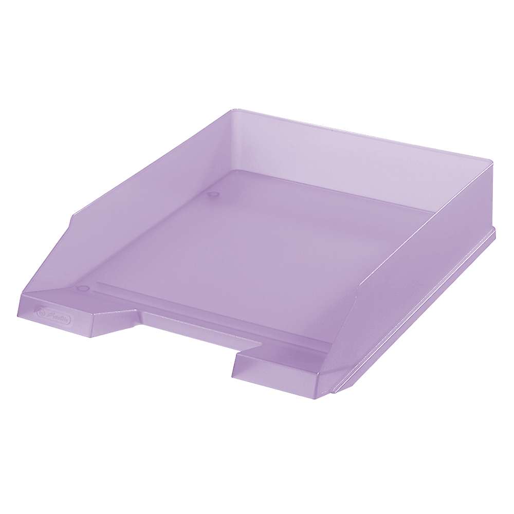 Bandeja Herlitz Lila Pastel Trasl. - x5 unidades