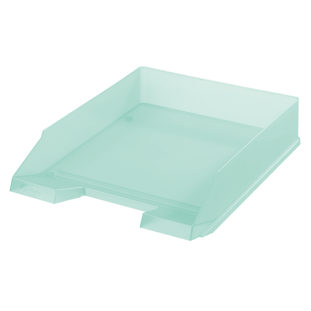 Bandeja Herlitz Menta Pastel Trasl. - x5 unidades