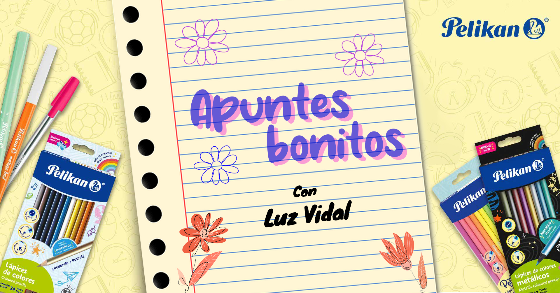 Crea portadas increíbles para este Back to School