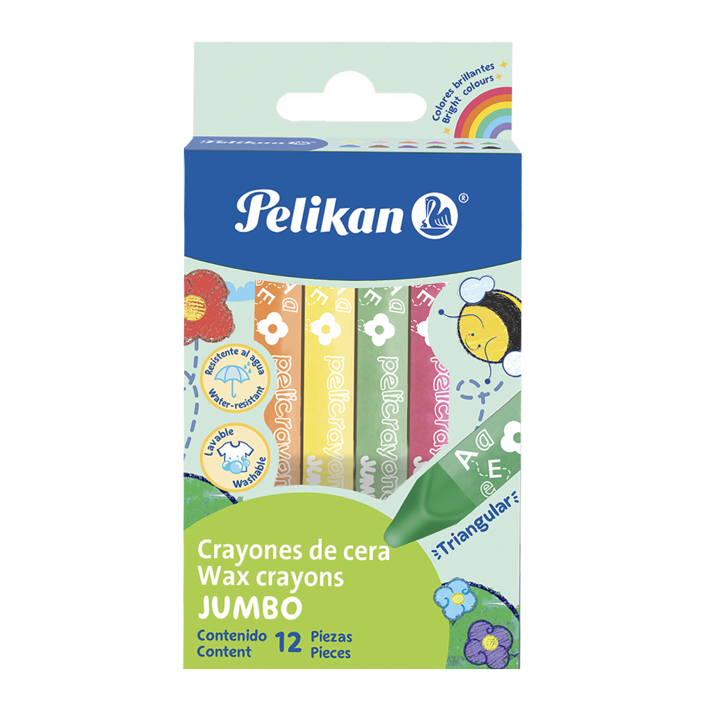 Pelicrayones Jumbo redondos caja x12