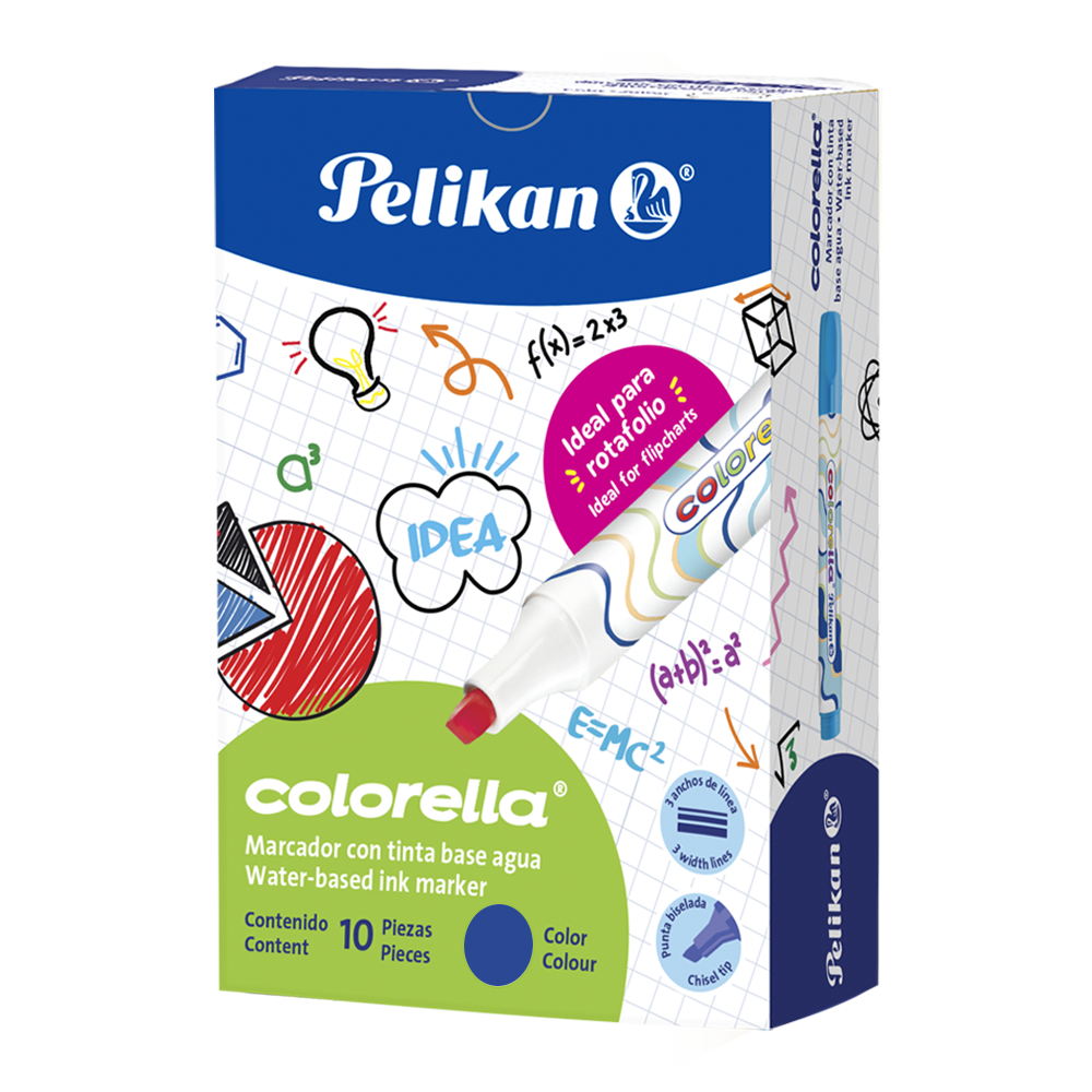 Colorella® con 10 colores Azul oscuro