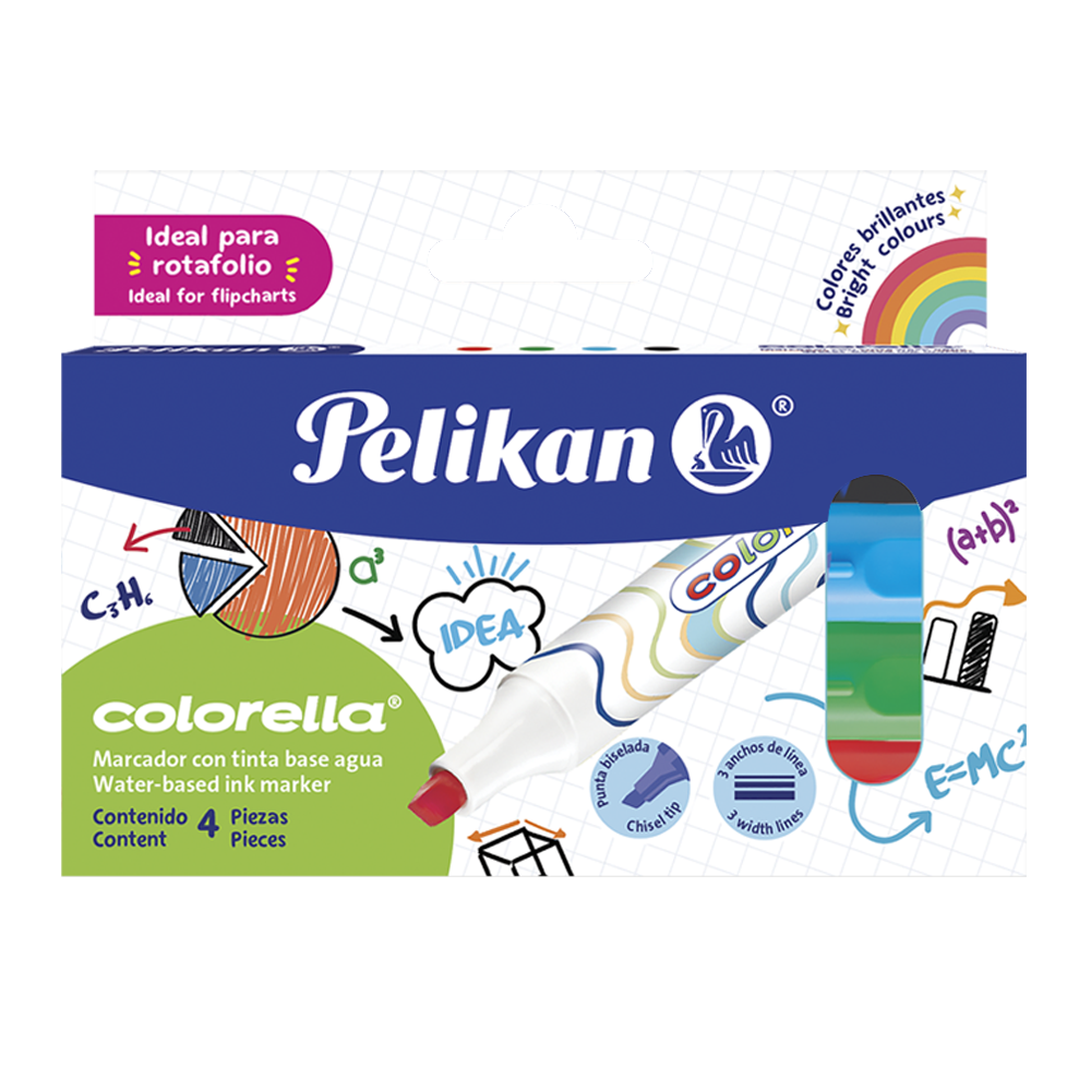 Colorella® con 4 colores surtidos