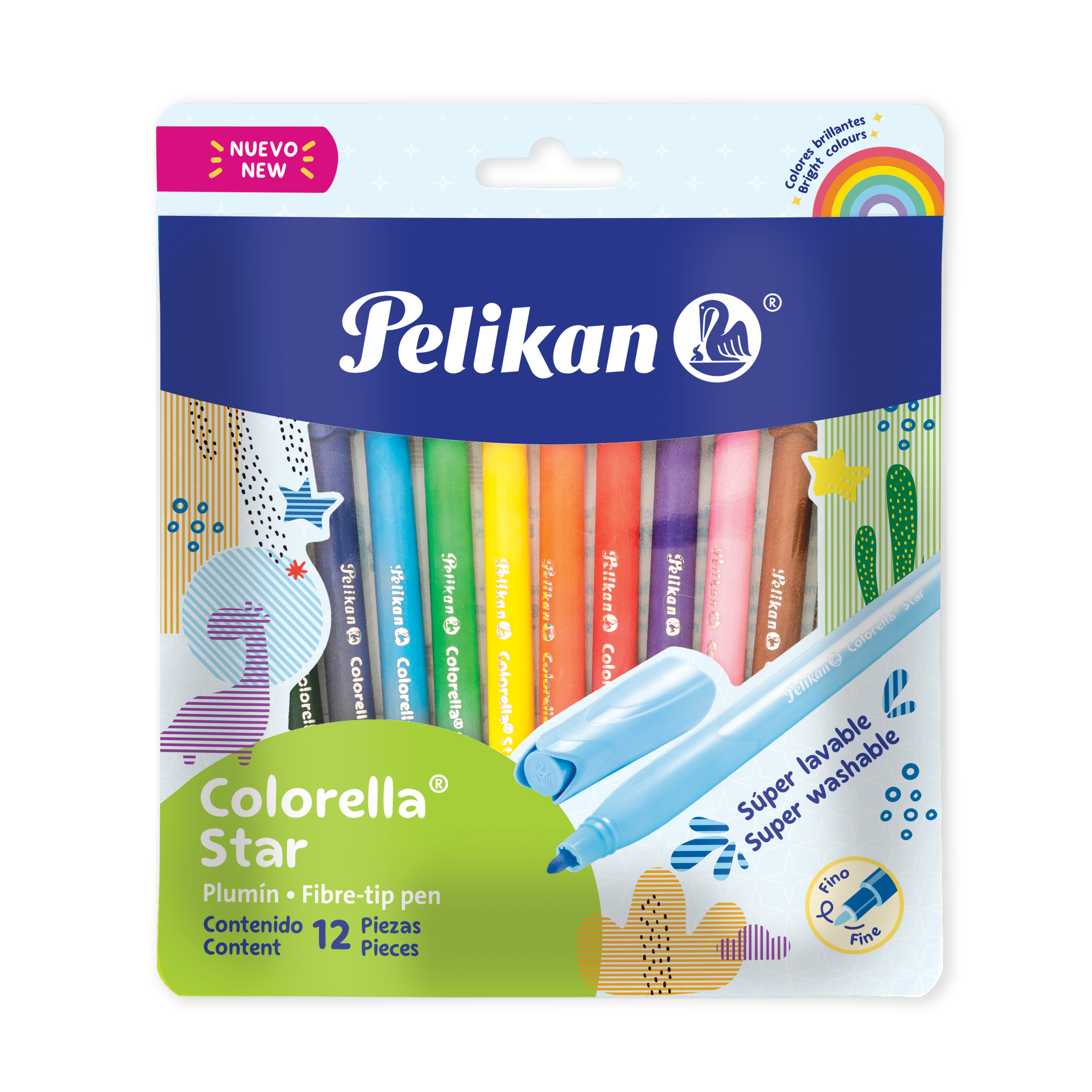 Colorella® Star colores surtido  12 piezas