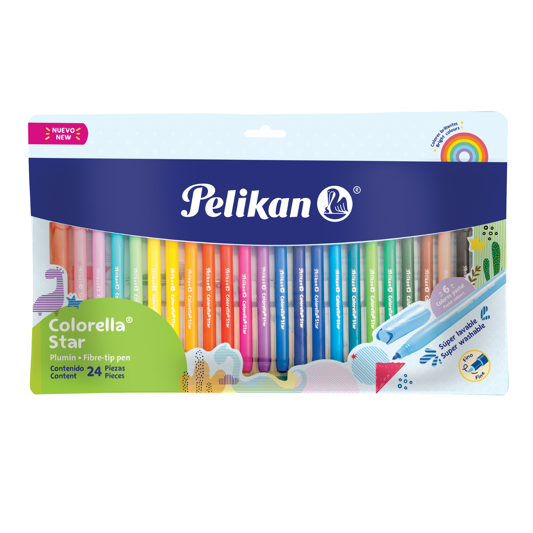 Colorella® Star estuche con 24 piezas