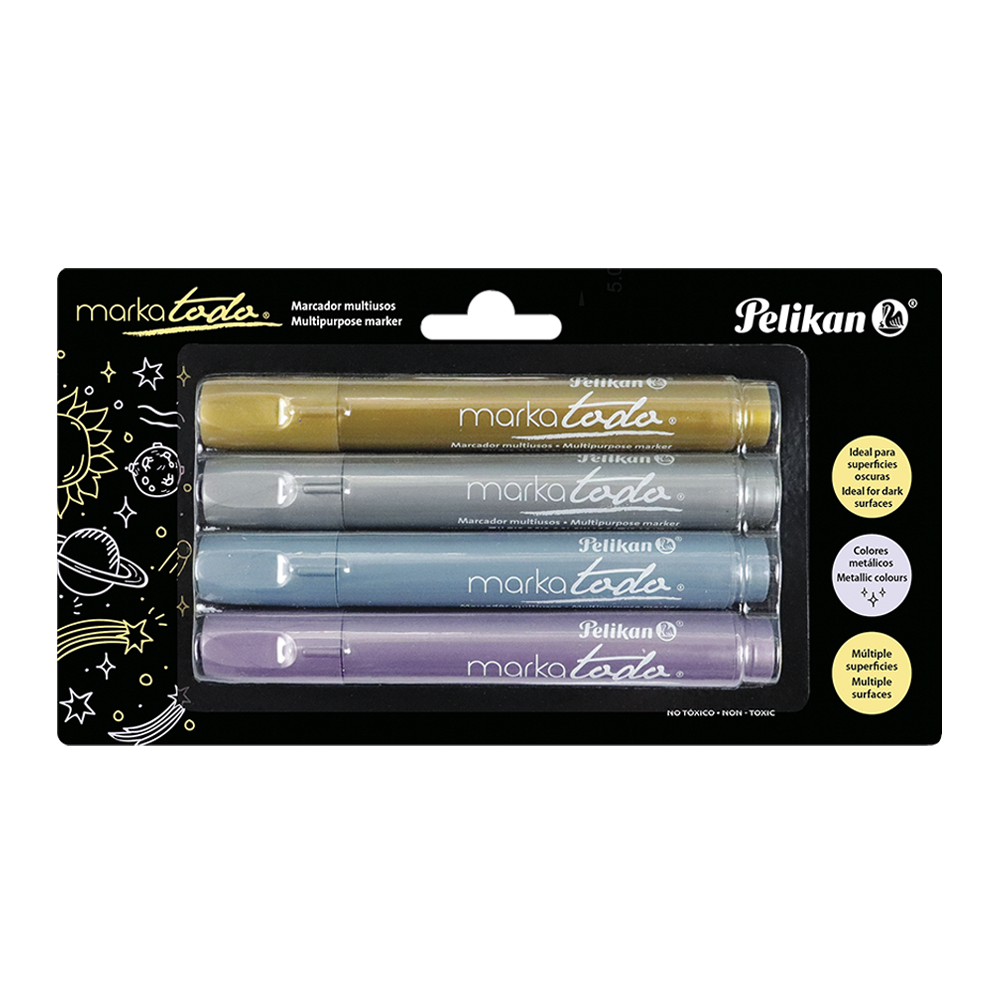 Markatodo® metálico 4 piezas 