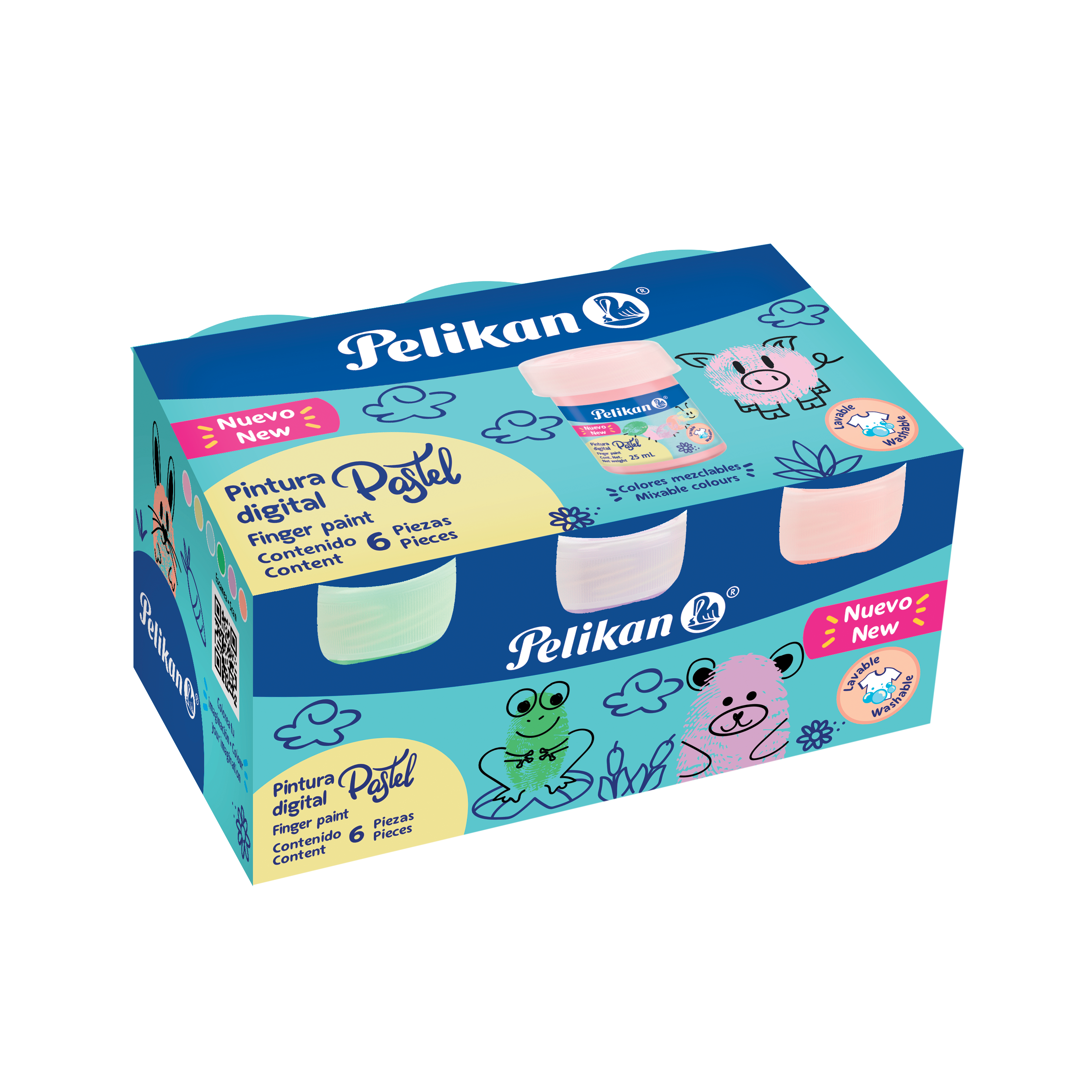 Pintura Digital Pastel Set 25 ml