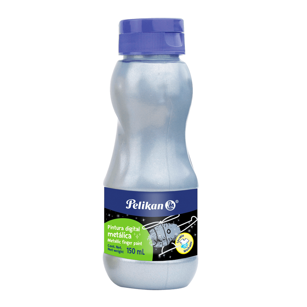 Pintura Digital Metálico 150 ml Plata