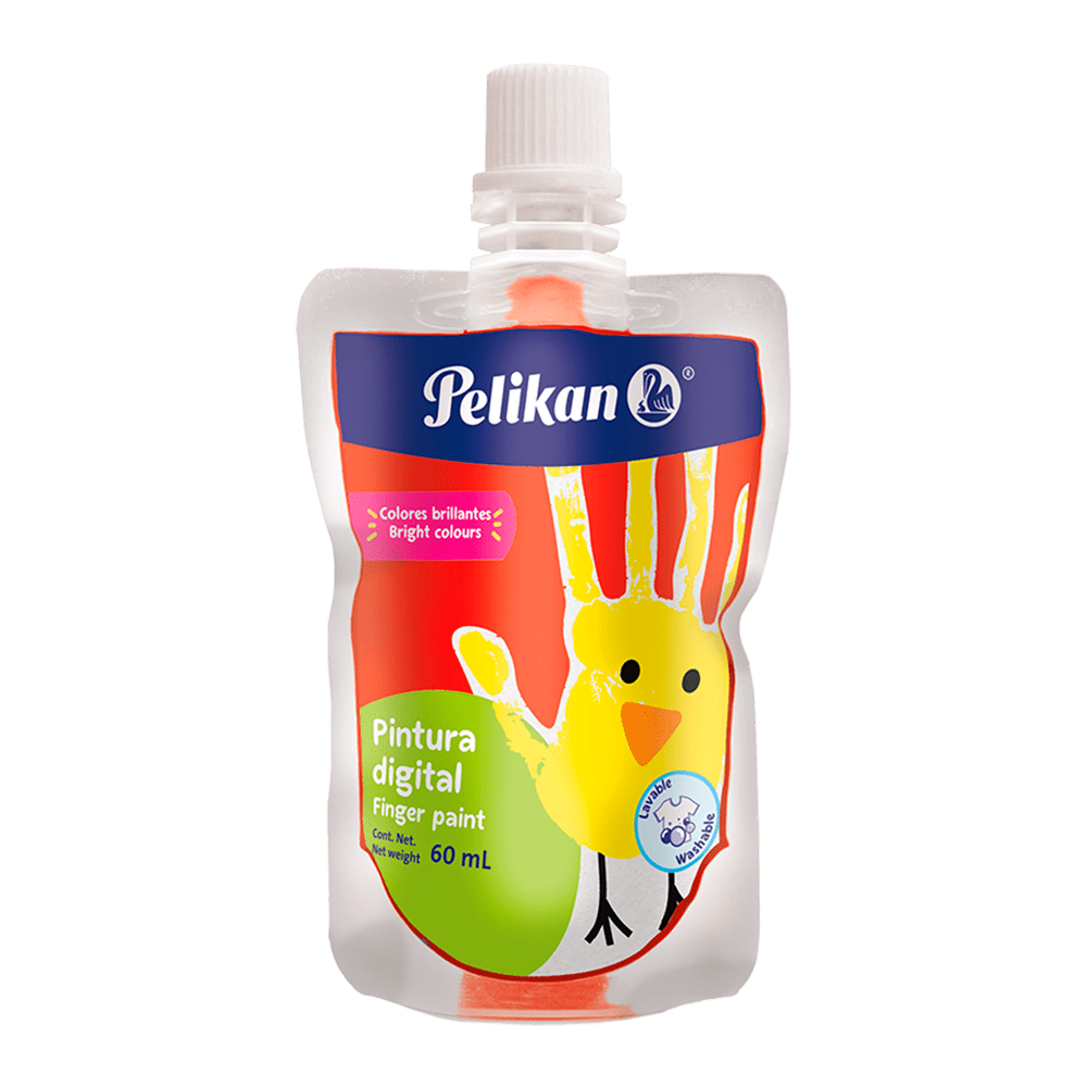 Pintura Digital Bolsa flexible 60 ml Rojo