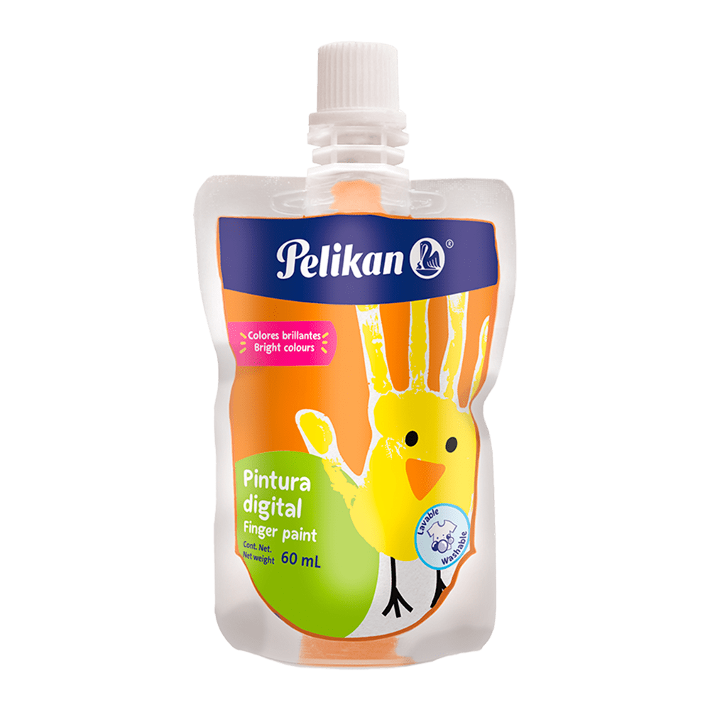 Pintura Digital Bolsa flexible 60 ml Naranja