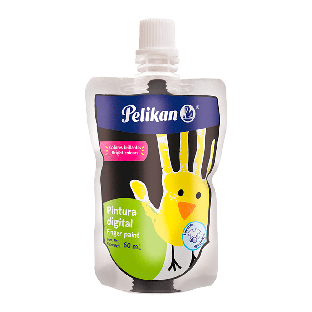 Pintura Digital Bolsa flexible 60 ml Negro