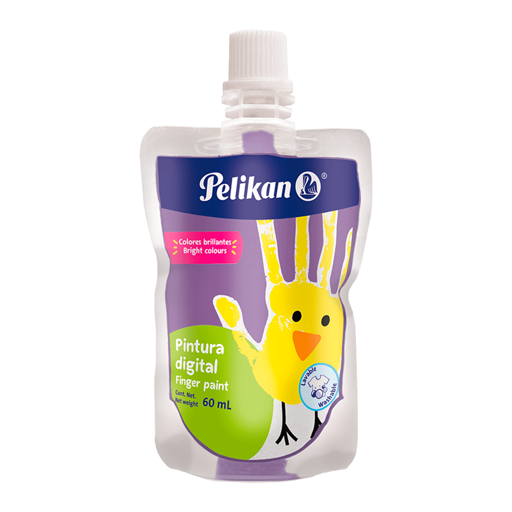 Pintura Digital Bolsa flexible 60 ml Violeta