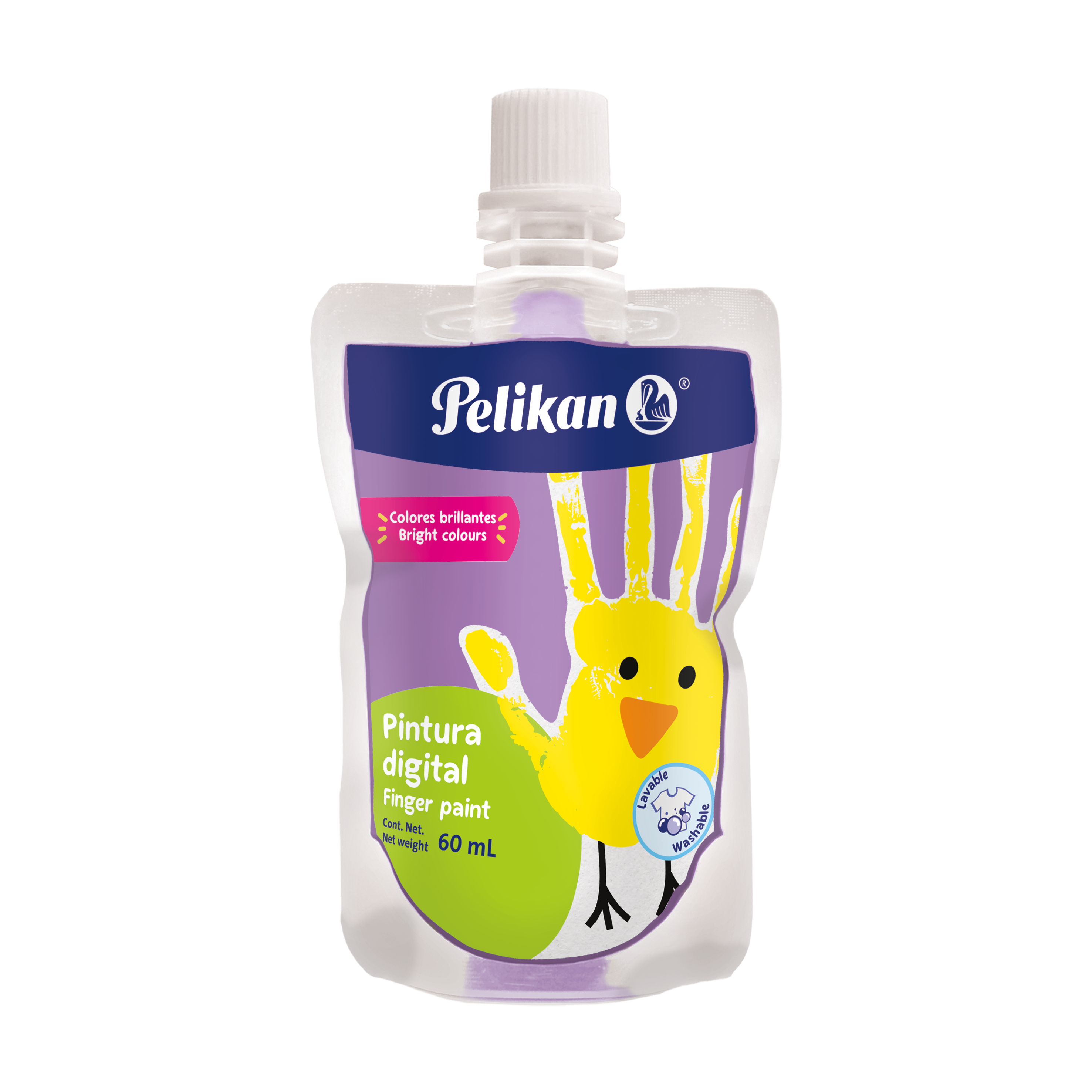 Pintura Digital Bolsa flexible 60 ml Lila