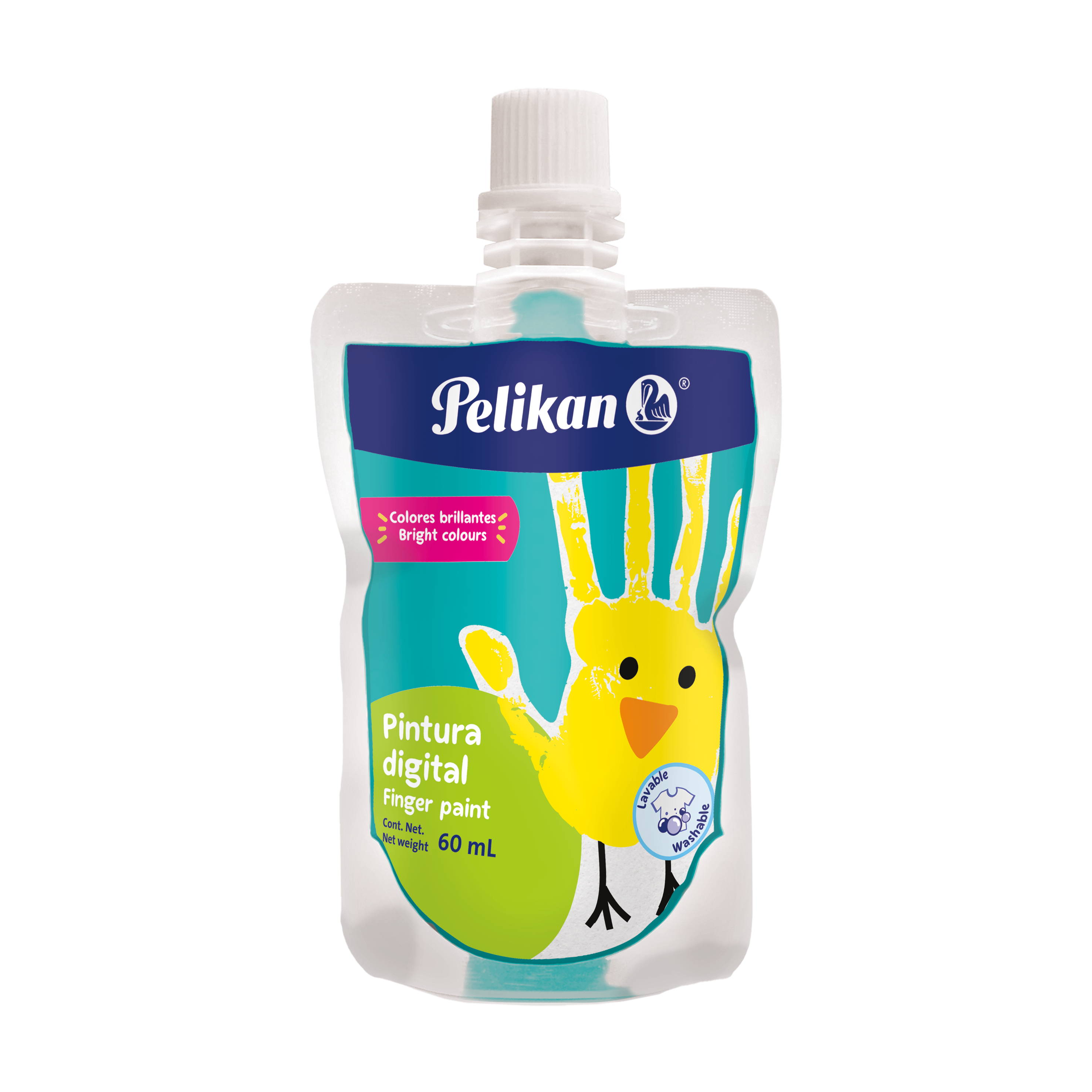 Pintura Digital Bolsa flexible 60 ml Menta