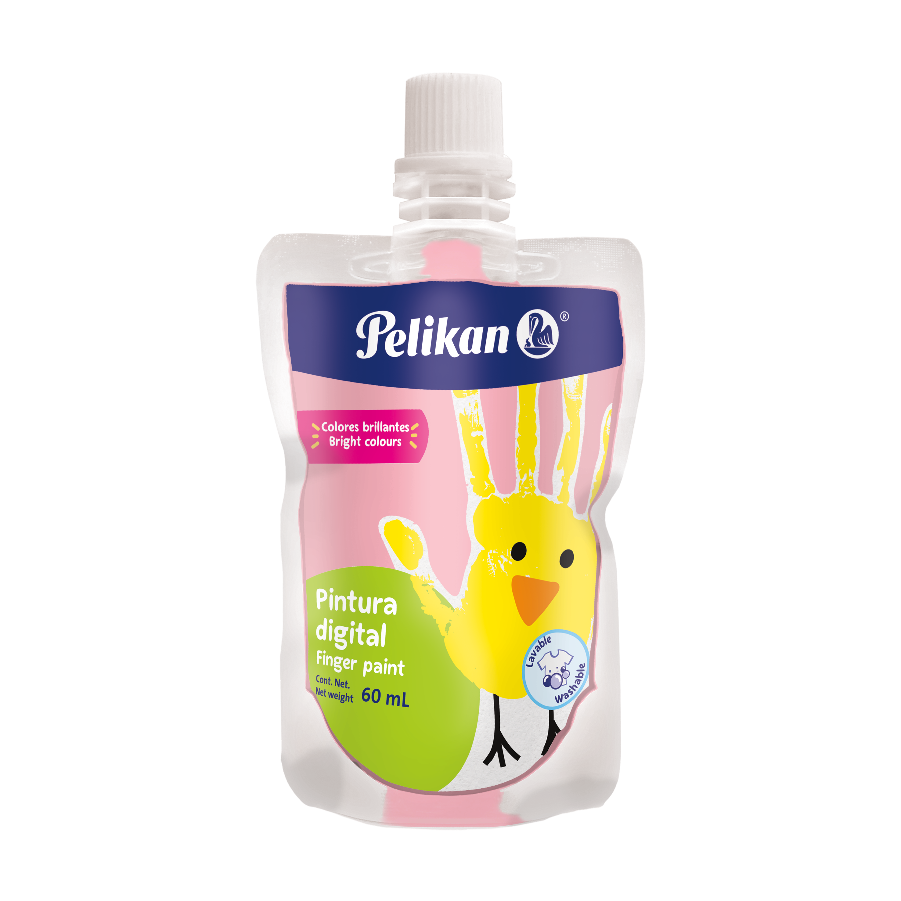 Pintura Digital Bolsa flexible 60 ml Rosa