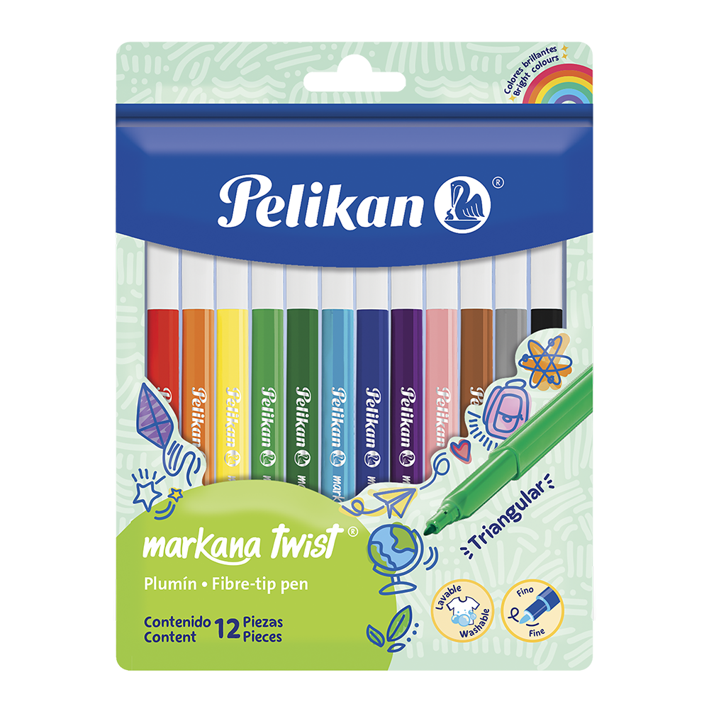 Estuche x12 Colores surtidos 