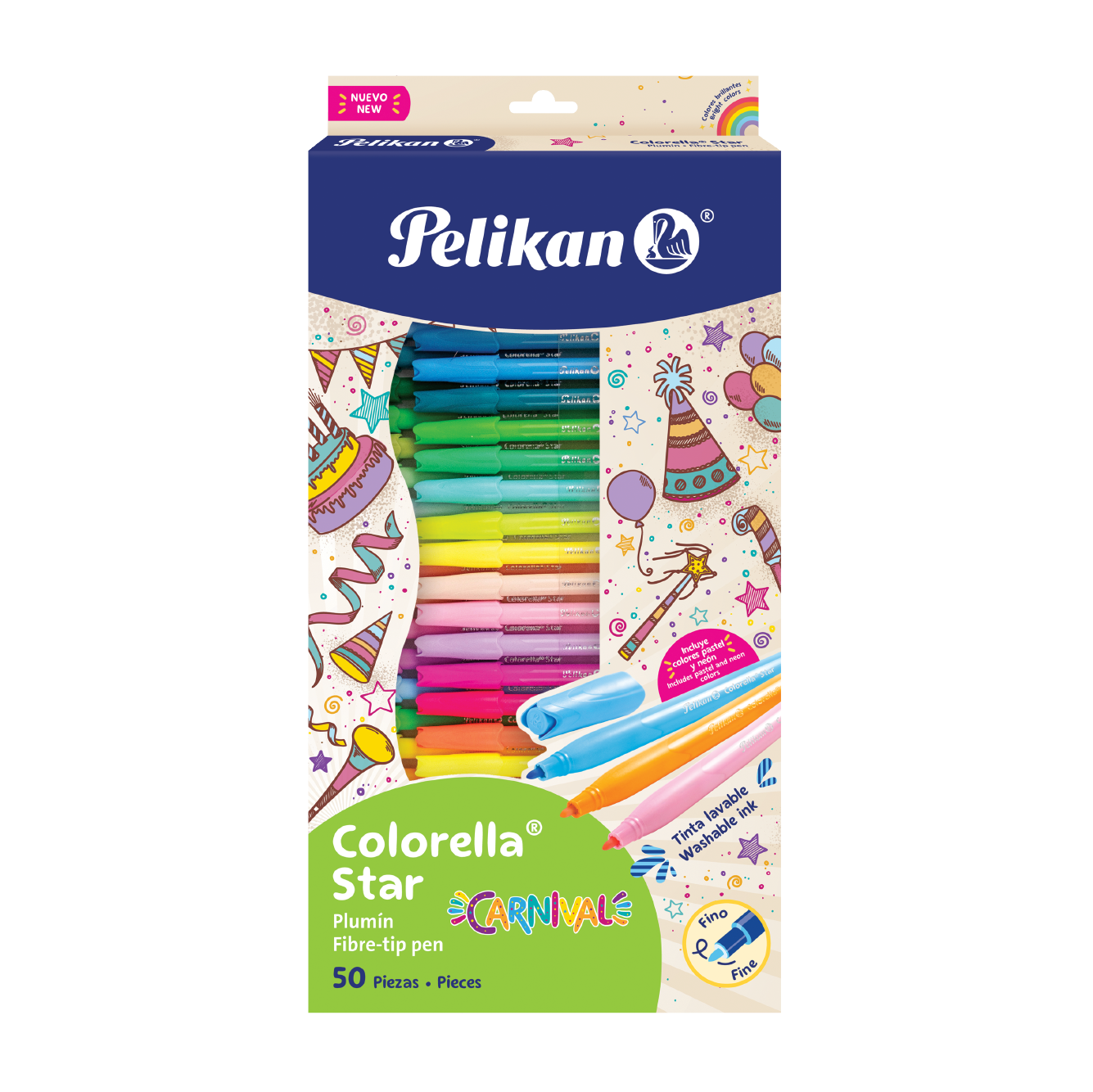 Colorella® Star Carnival 50 pzs