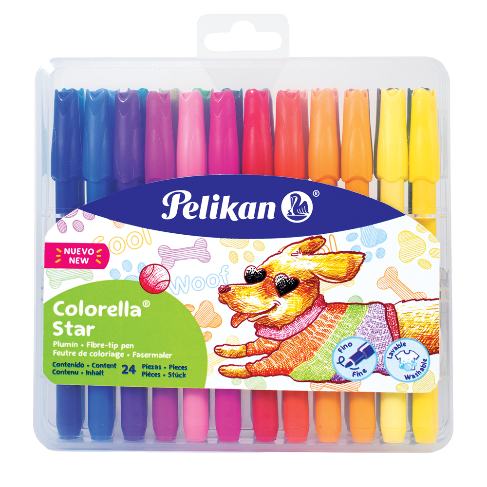 Colorella® Star Estuche rígido 24 pzs