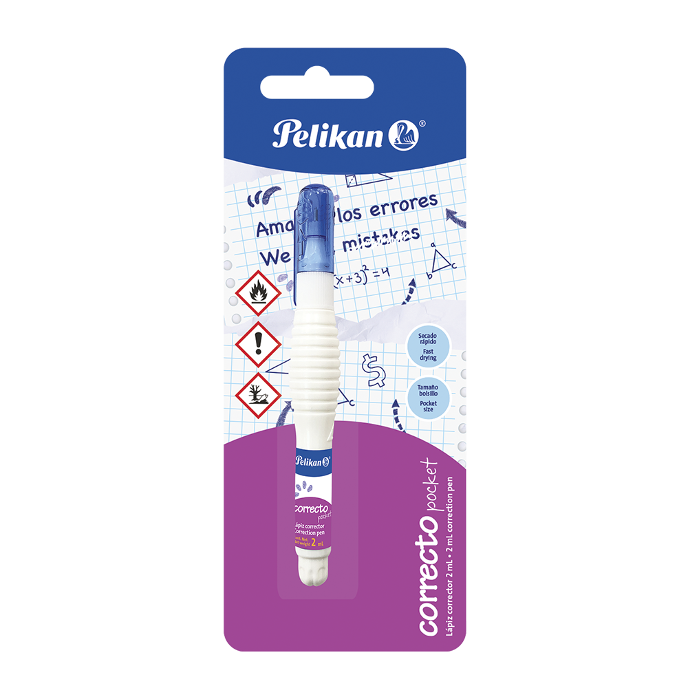 Tarjeta Correcto pocket 2ml