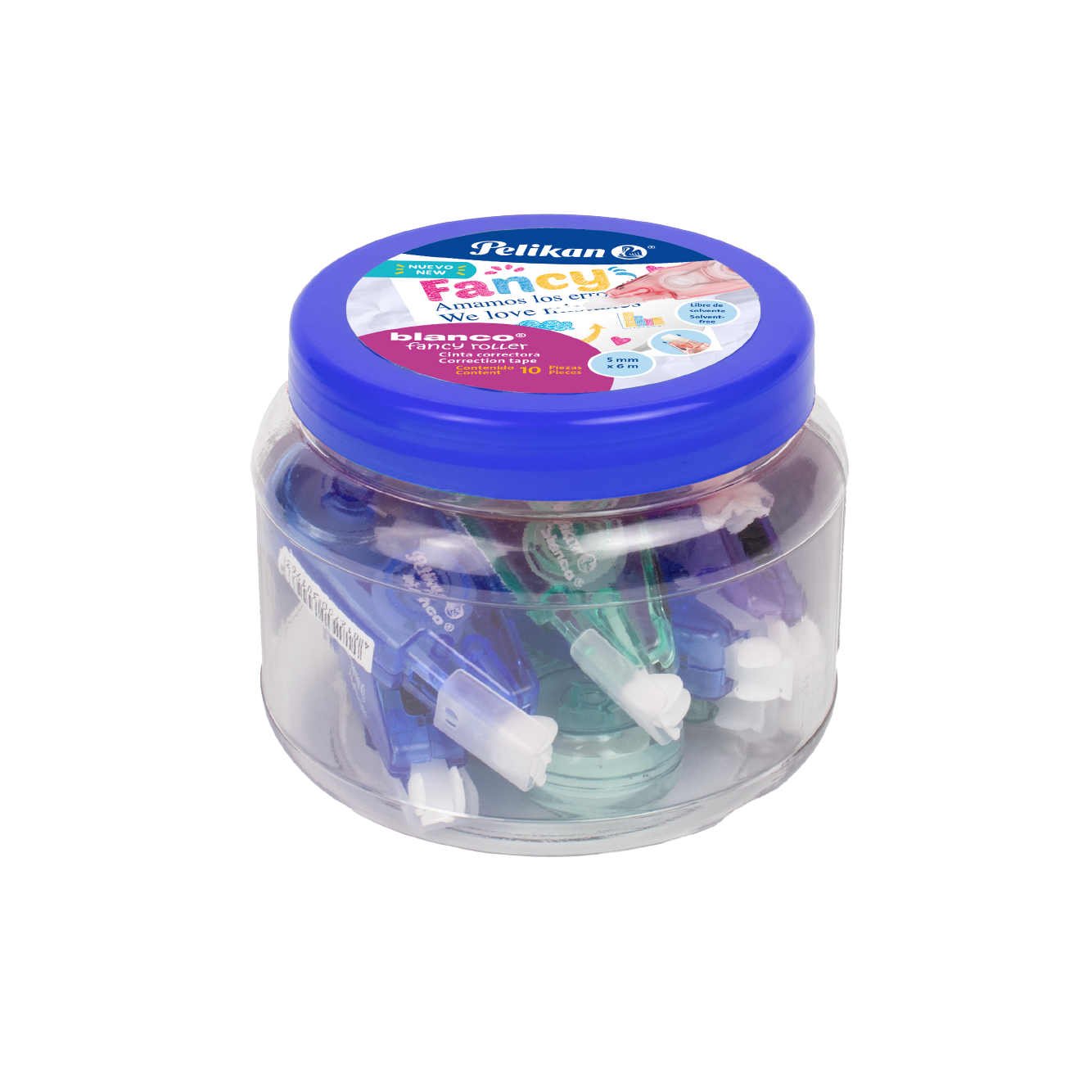Bote Fancy Roller 2.0 10 piezas