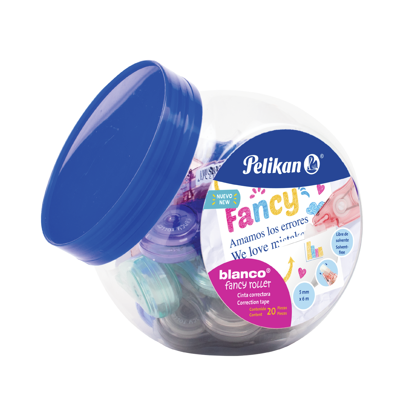 Bote Fancy Roller 2.0 20 piezas