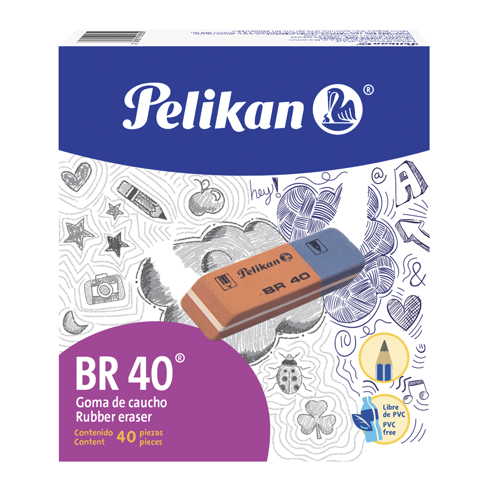 Goma de borrar de caucho Pelikan BR-40 (58308) 