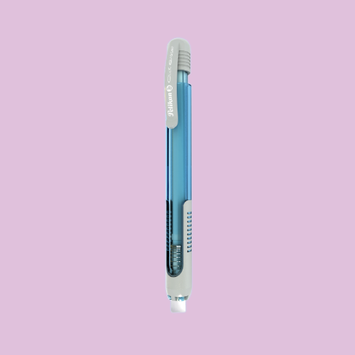 Goma de Borrar Tipo Pluma Fluo Click Blíster Eraser