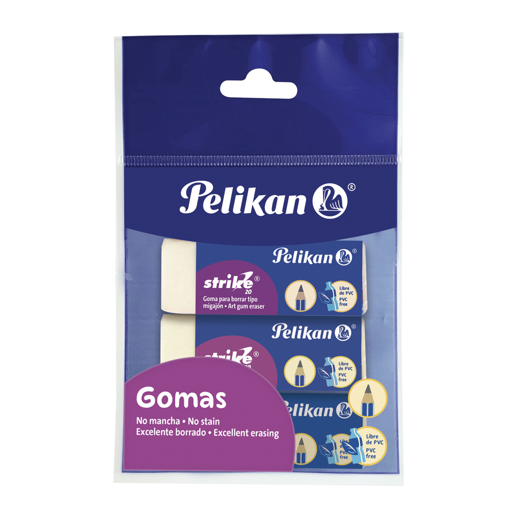 Bolsa con 3 gomas Strike 20 