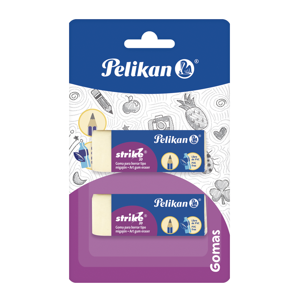 Tarjeta con 2 gomas Strike 20 