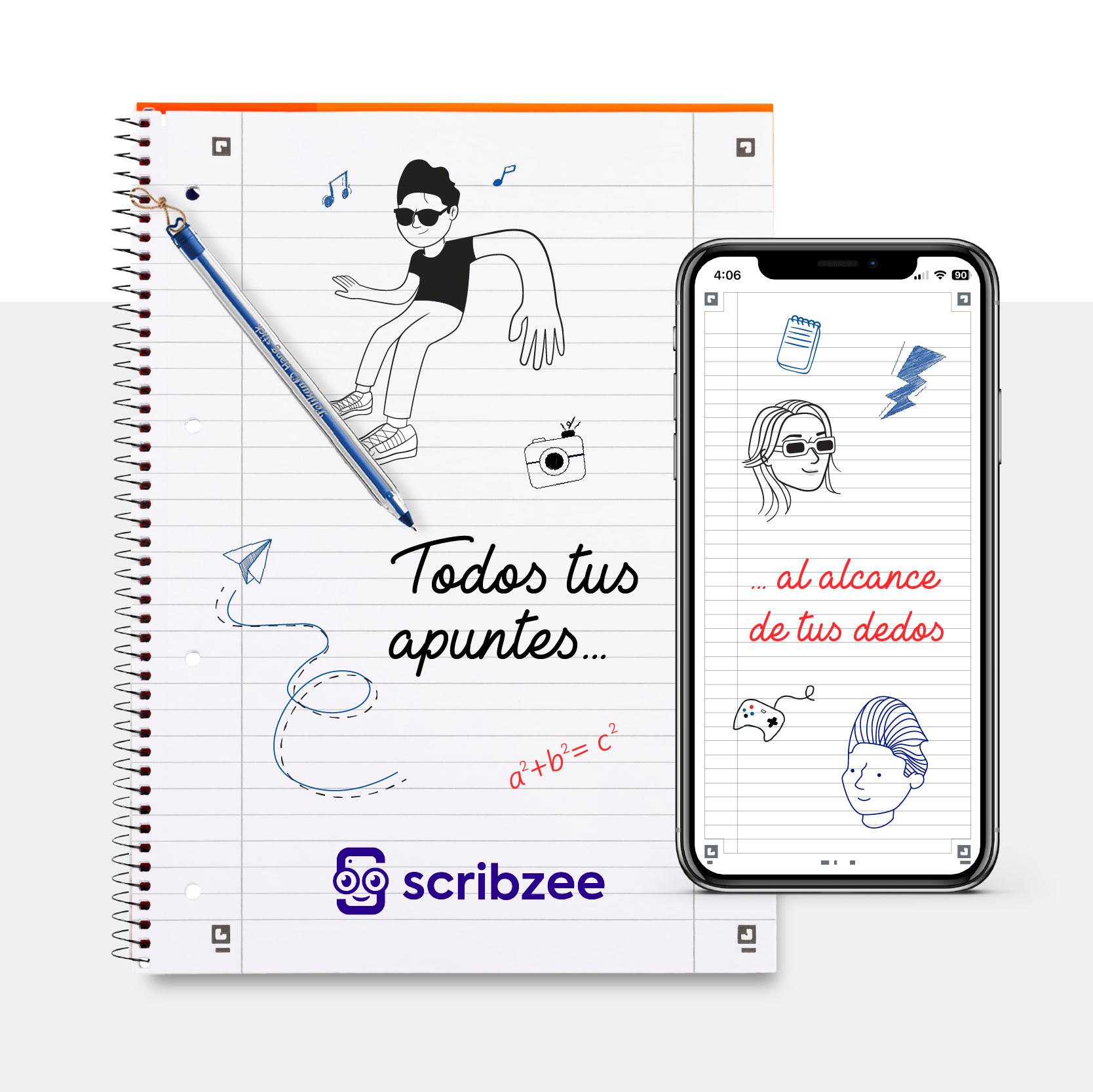 Scribzee estudiantes
