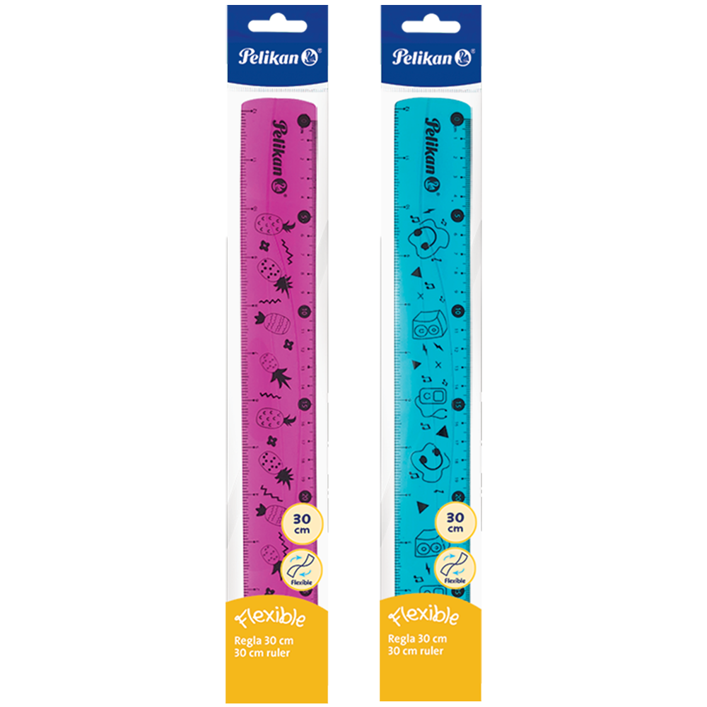Regla flexible de 30 cm