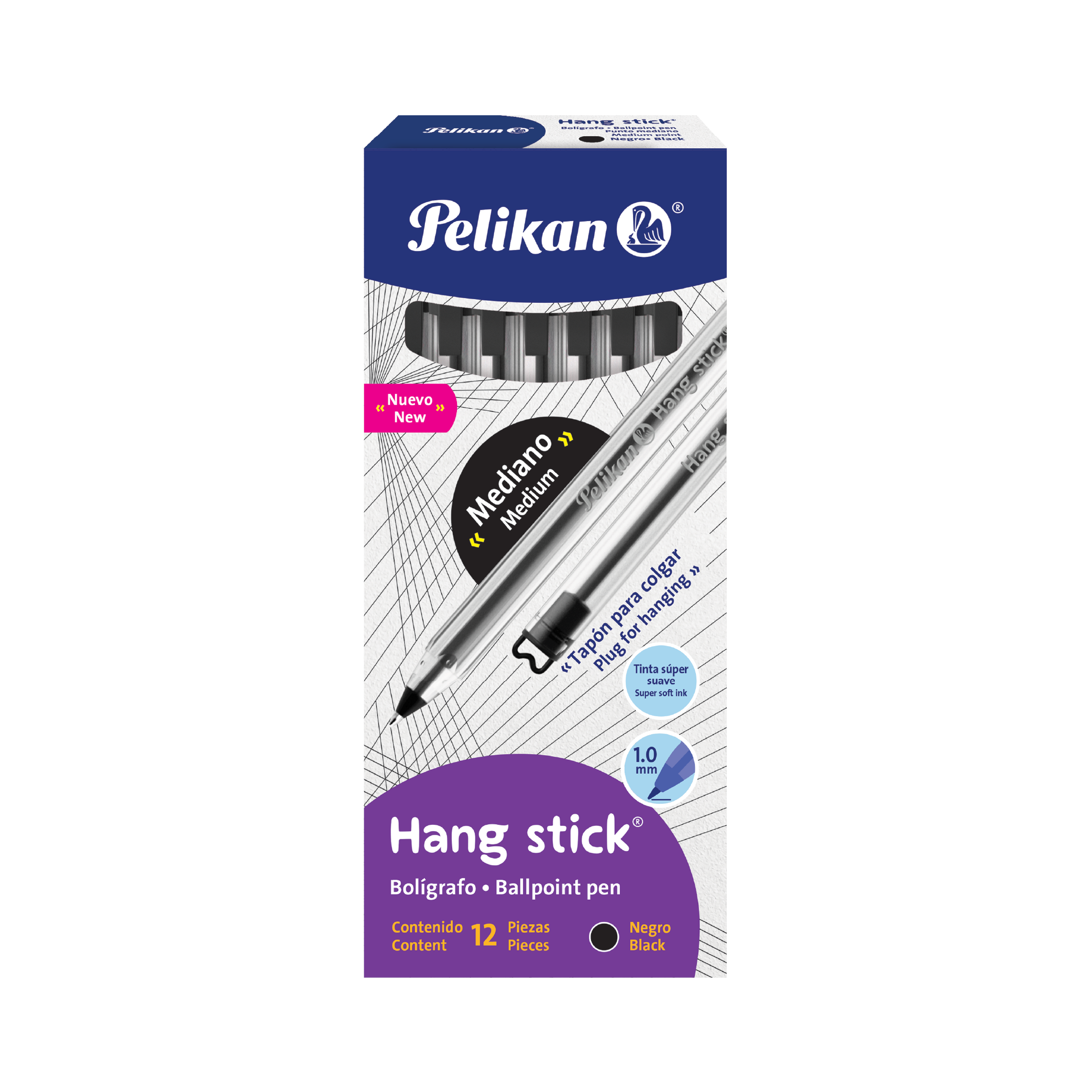 Hang Stick C/12 Black 
