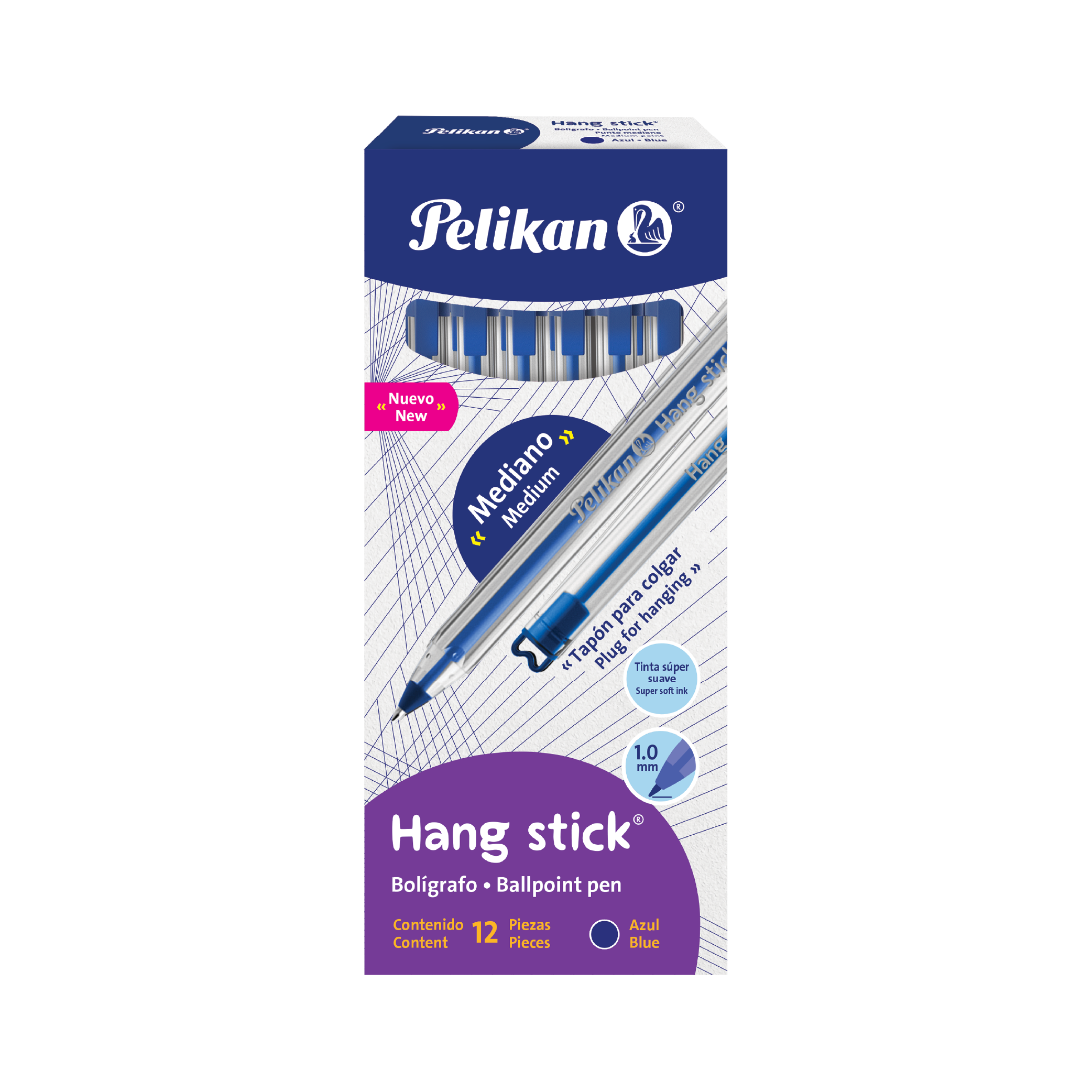 Hang Stick C/12 Azul