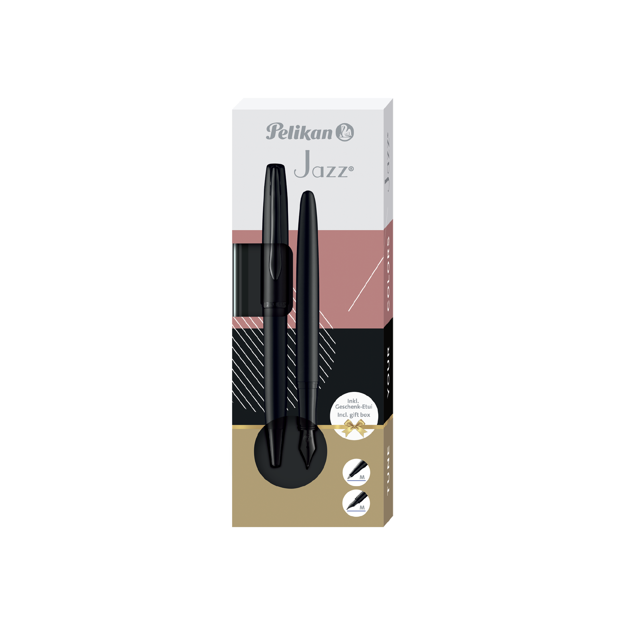 Set bolígrafo + Pluma fuente Black