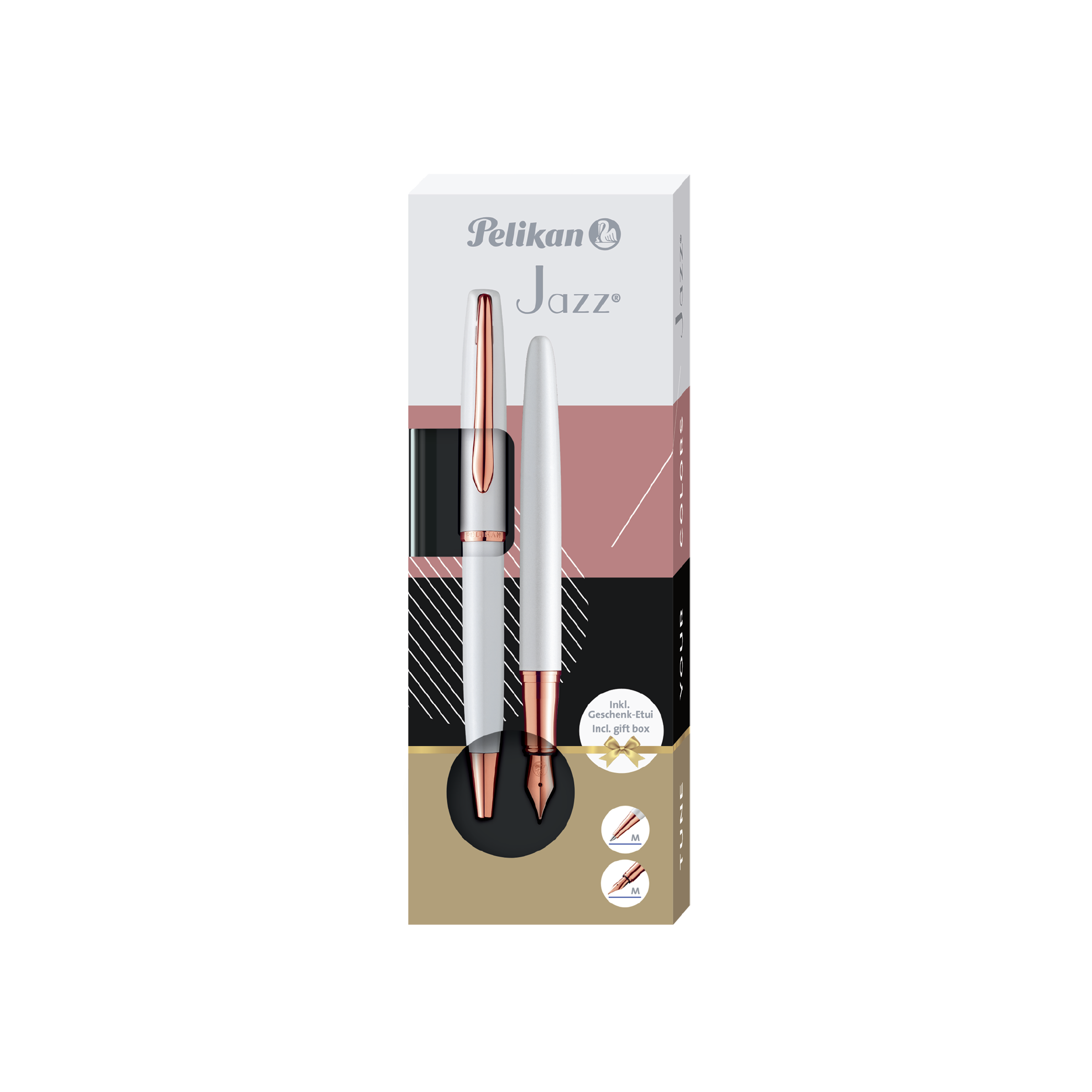 Set bolígrafo + Pluma fuente Peal