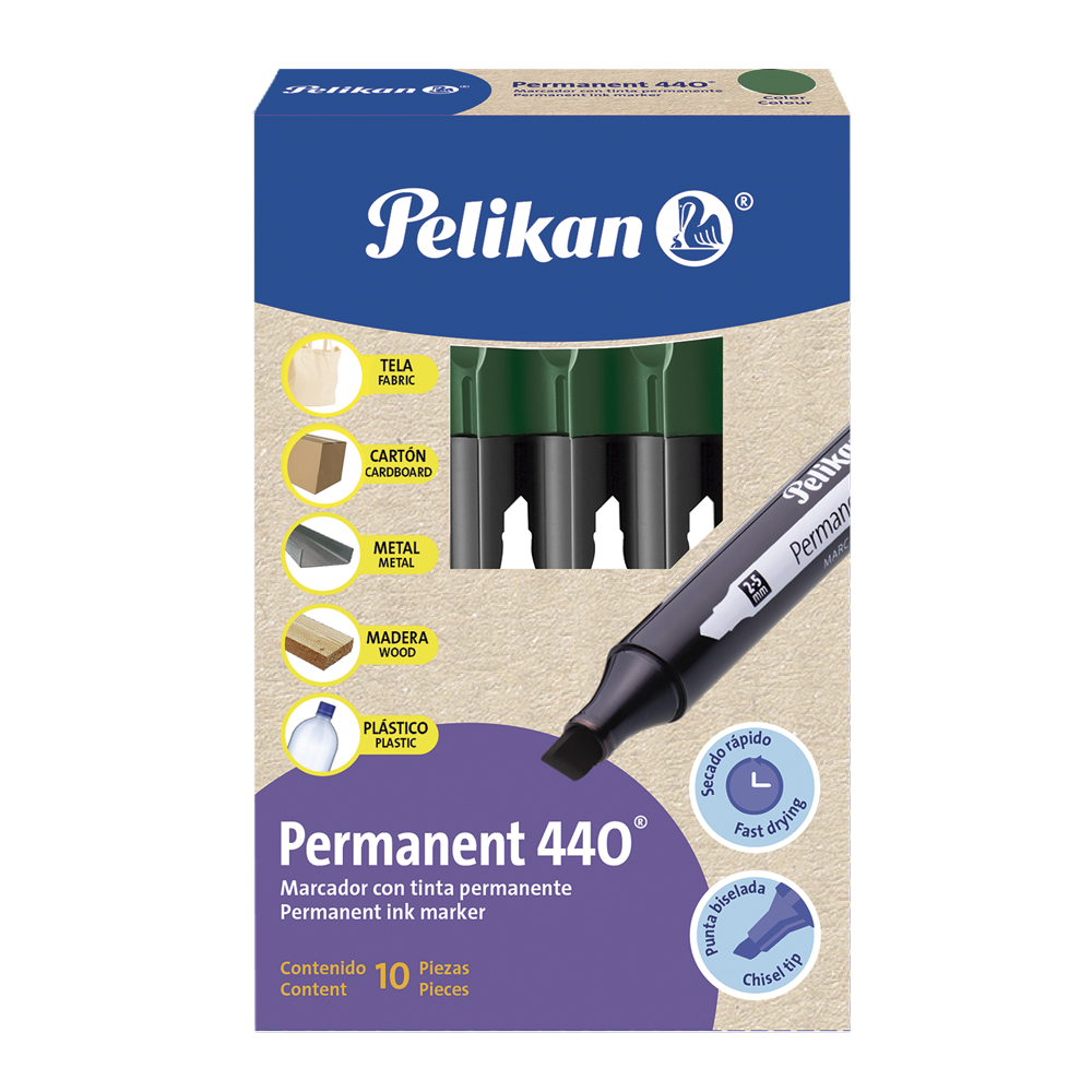 Permanent 440 caja x10 Verde