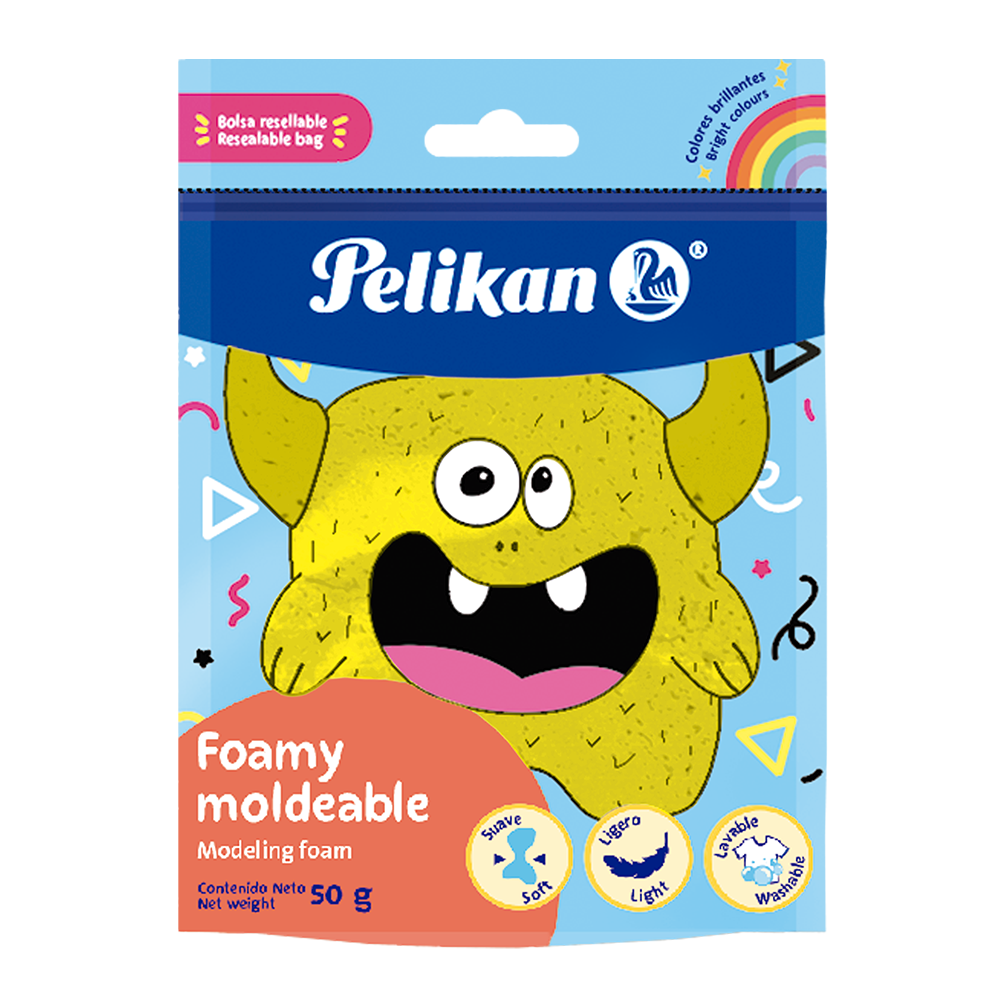 Foamy Moldeable Pelikan 50 Gr X 7 Uds PELIKAN