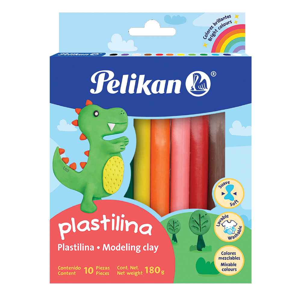 Plastilina Surtida x10 barras