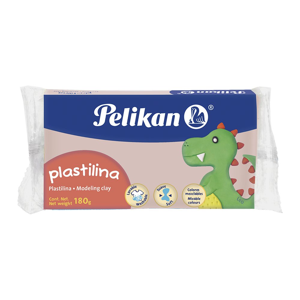 Plastilina Marqueta 180gr. Rosa carne