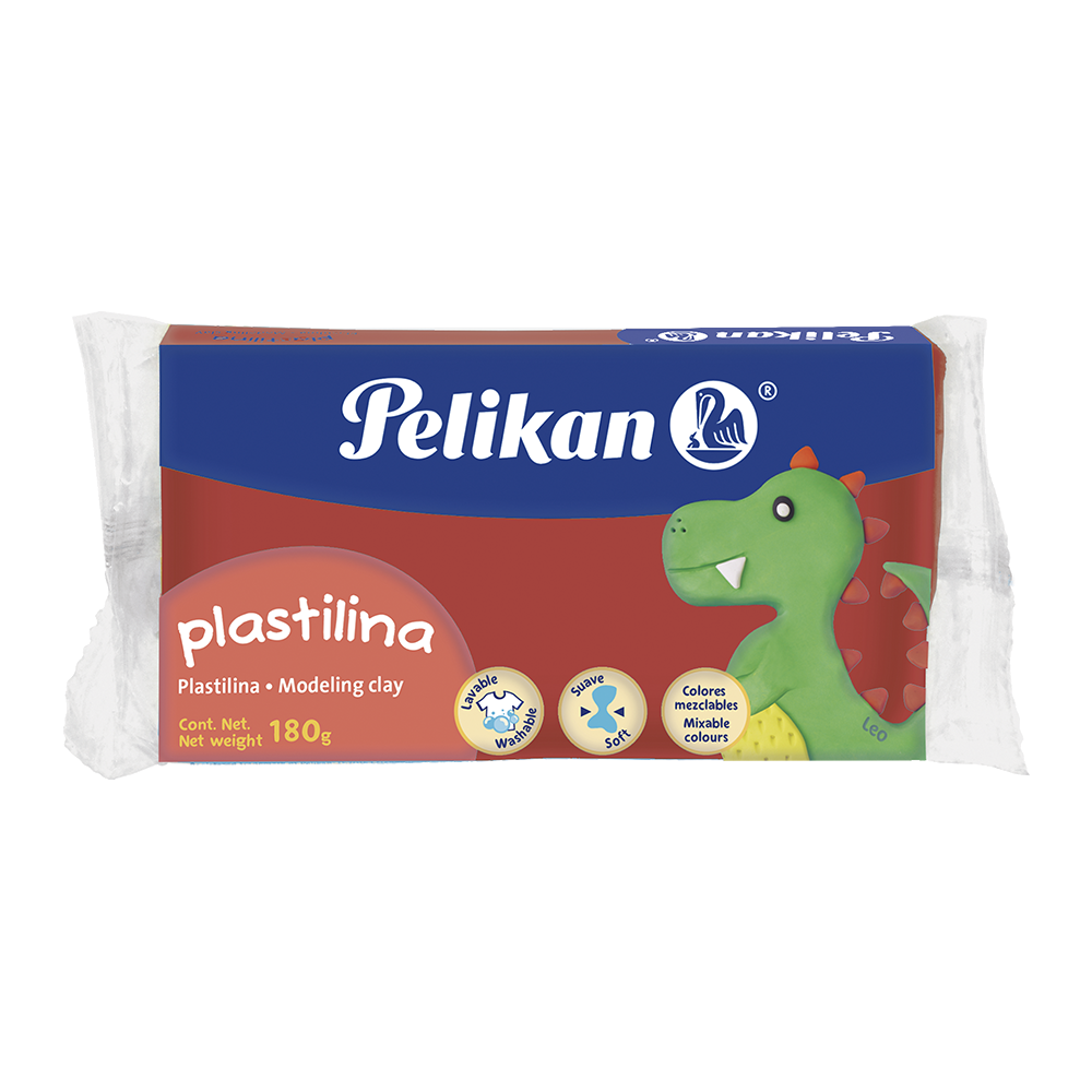 Plastilina Pan 180gr. Rojo