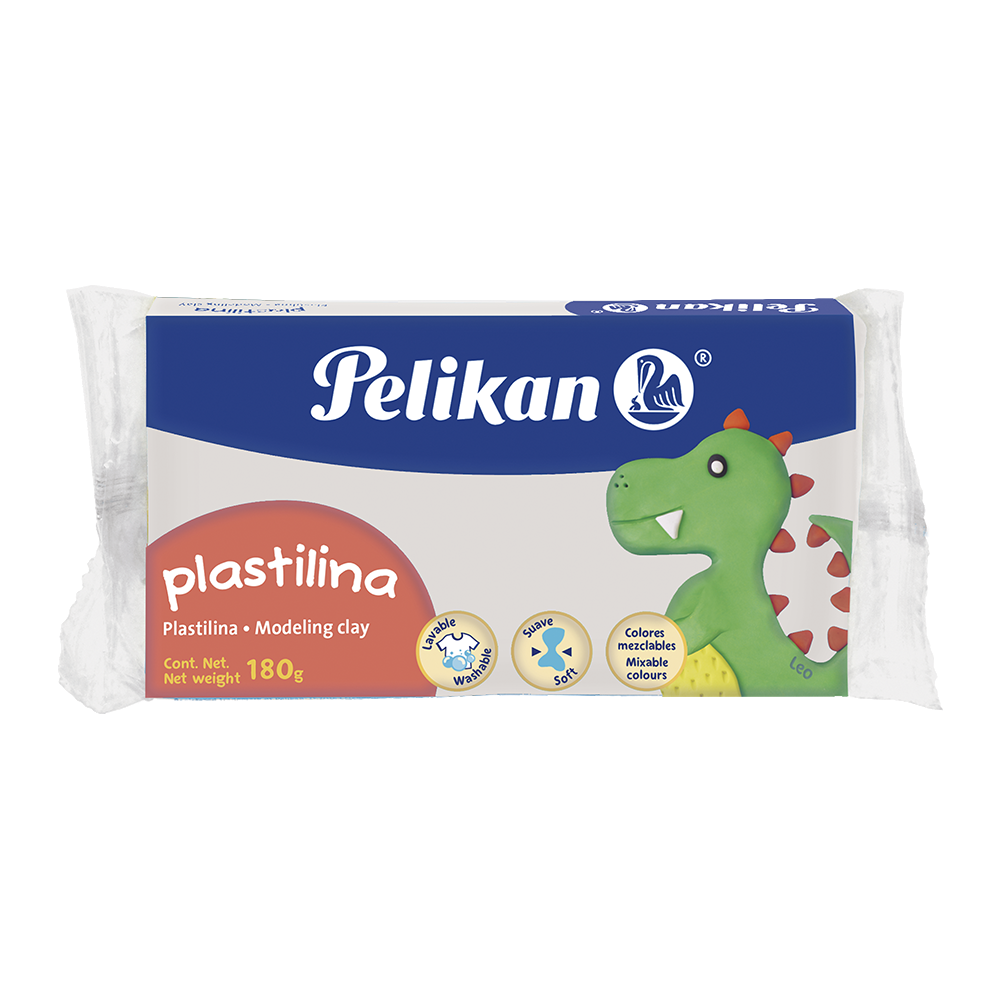 Plastilina Pan 180gr. Blanco