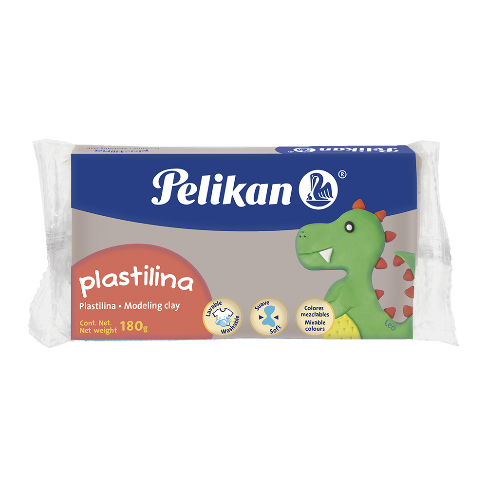 Plastilina Marqueta 180gr. Gris