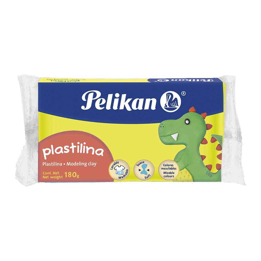 Plastilina Pan 180gr. Amarillo Neón