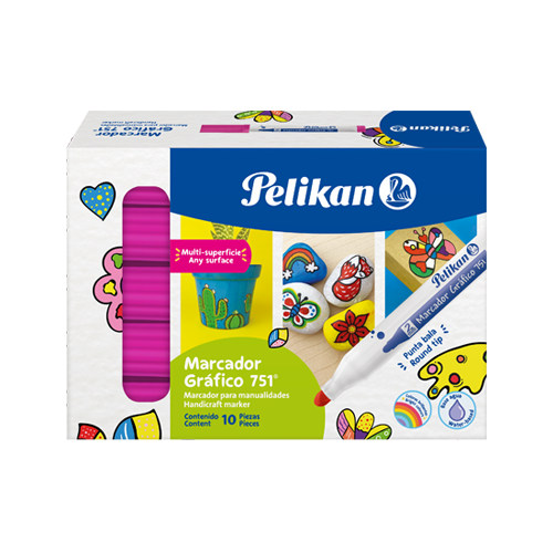 Caja x10 Fucsia 