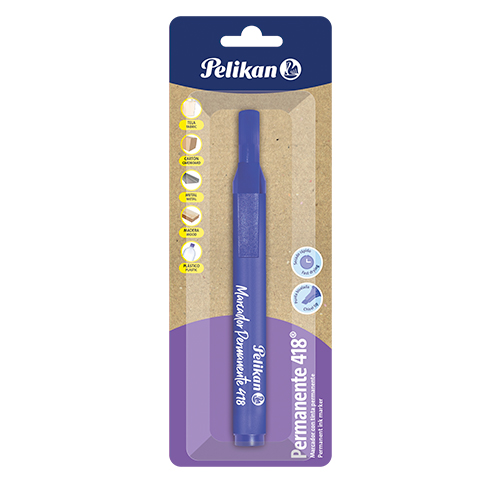 Tarjeta Blíster x1 Azul 