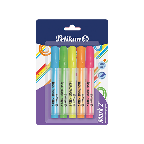 Tarjeta Blíster x5 Colores surtidos 