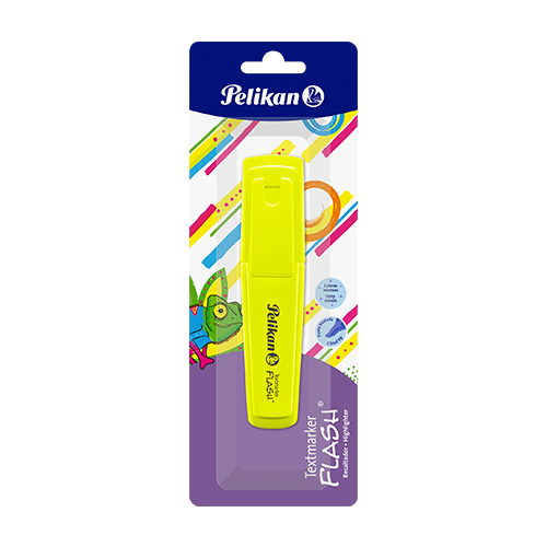 Subrayador Pelikan Fluorescente Amarillo (2 Unidades) 